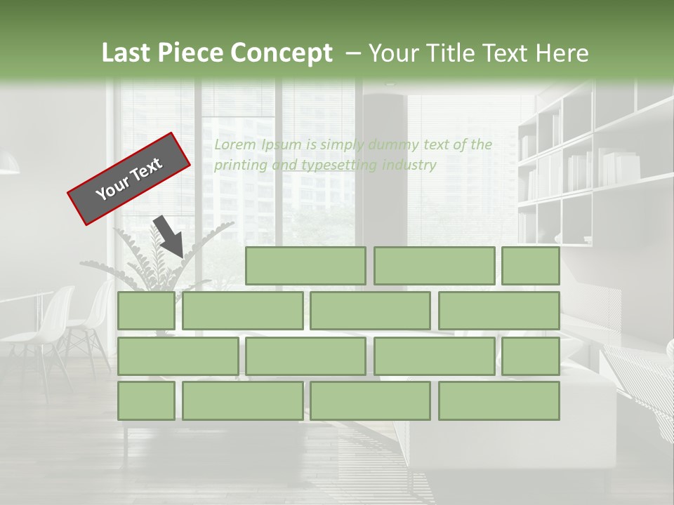 Living Room Propriet Dentro PowerPoint Template