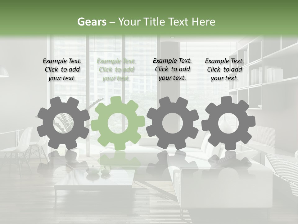 Living Room Propriet Dentro PowerPoint Template