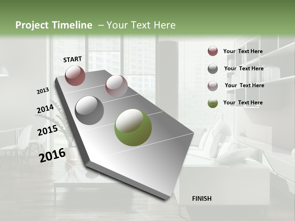 Living Room Propriet Dentro PowerPoint Template