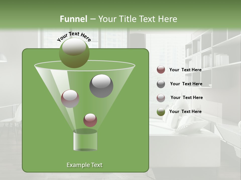 Living Room Propriet Dentro PowerPoint Template