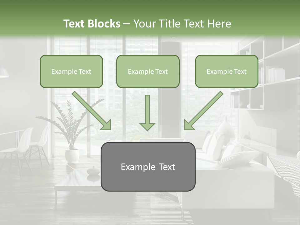 Living Room Propriet Dentro PowerPoint Template