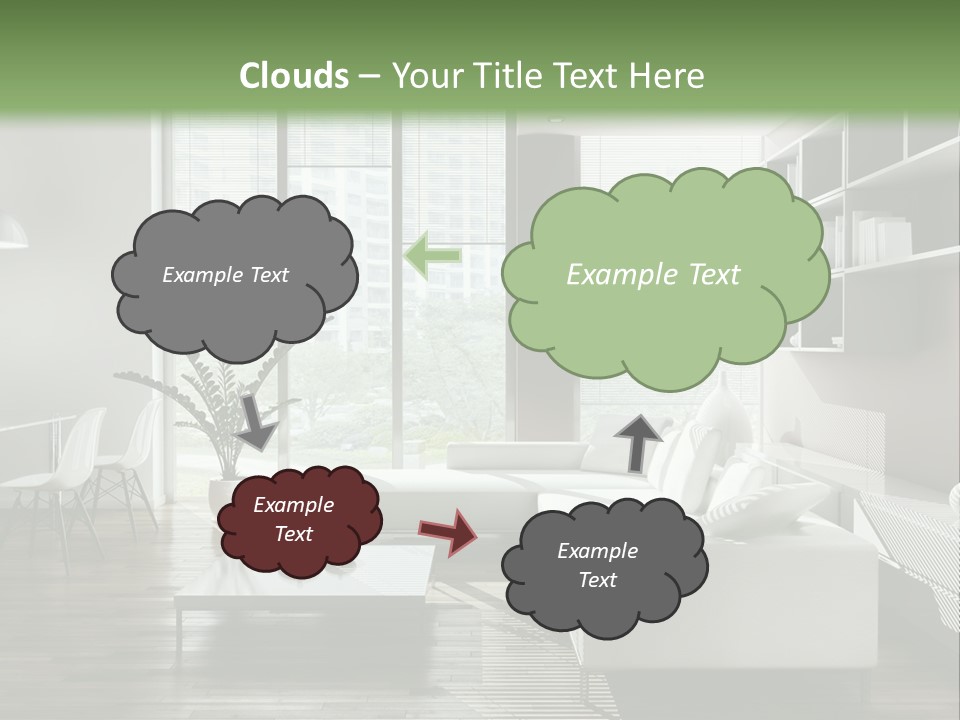 Living Room Propriet Dentro PowerPoint Template