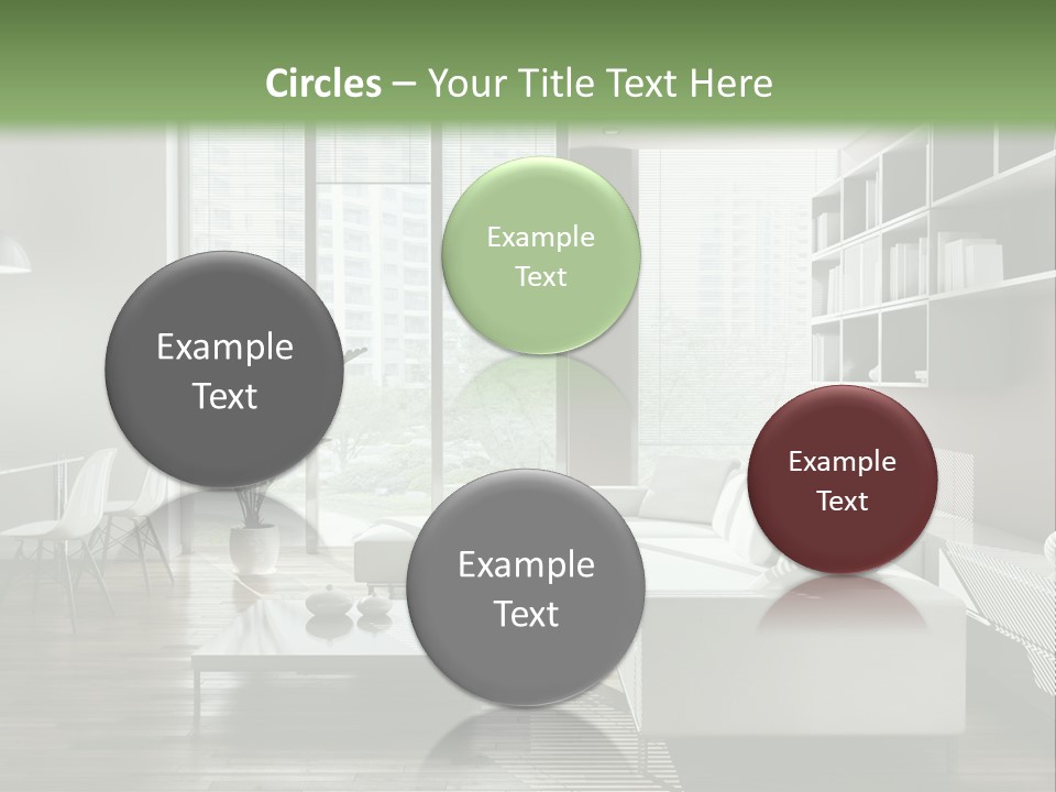 Living Room Propriet Dentro PowerPoint Template