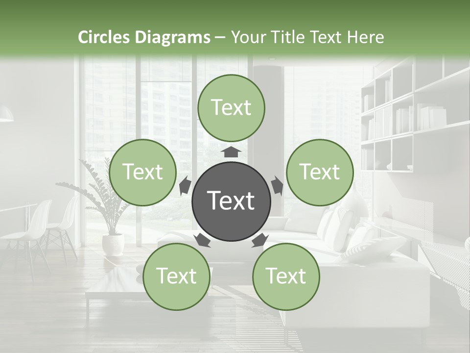 Living Room Propriet Dentro PowerPoint Template