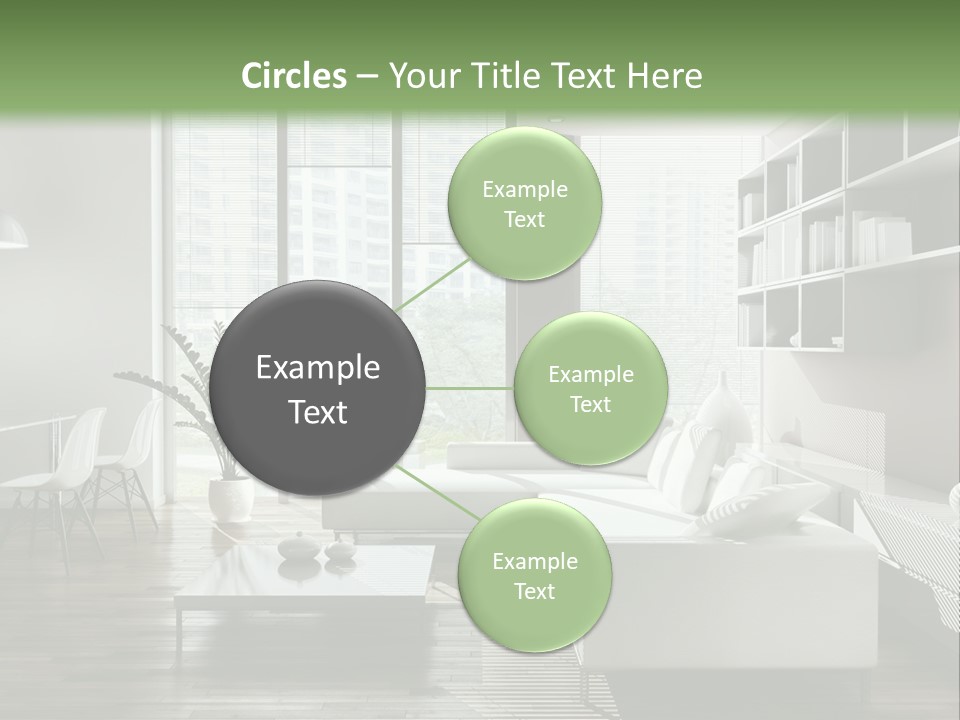 Living Room Propriet Dentro PowerPoint Template