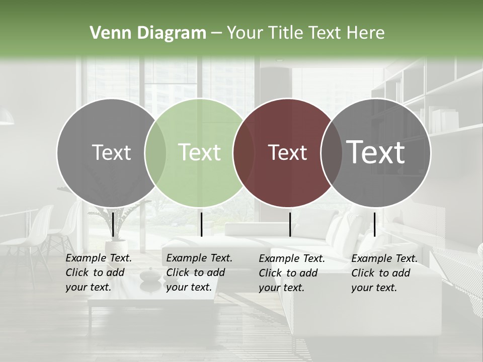 Living Room Propriet Dentro PowerPoint Template