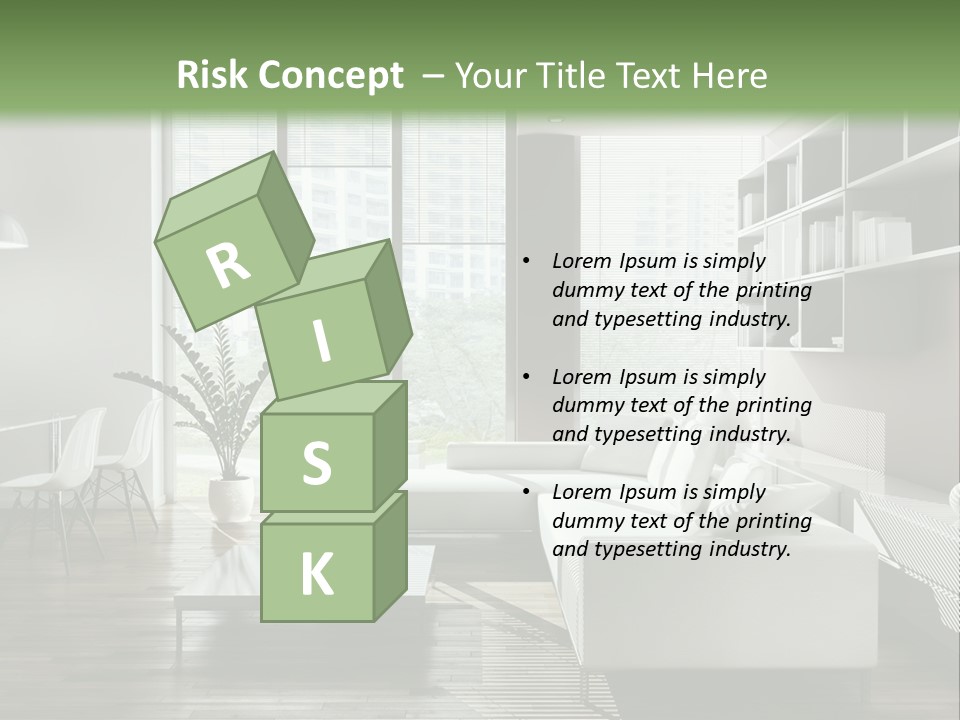 Living Room Propriet Dentro PowerPoint Template