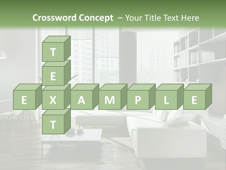 Living Room Propriet Dentro PowerPoint Template