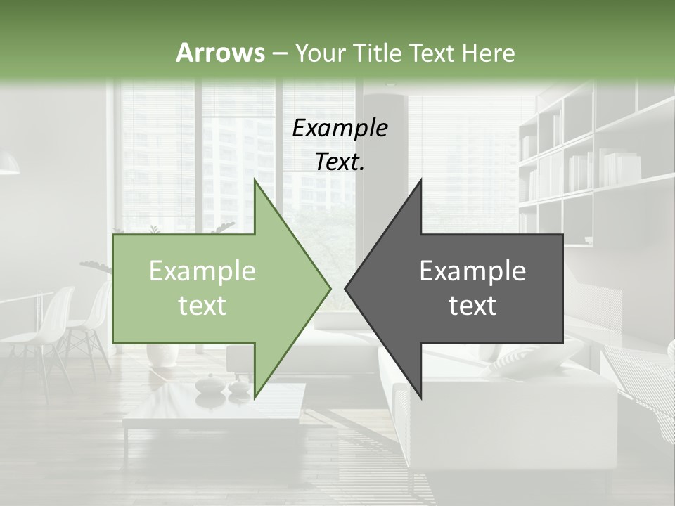 Living Room Propriet Dentro PowerPoint Template