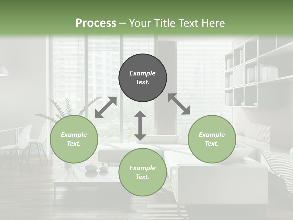 Living Room Propriet Dentro PowerPoint Template