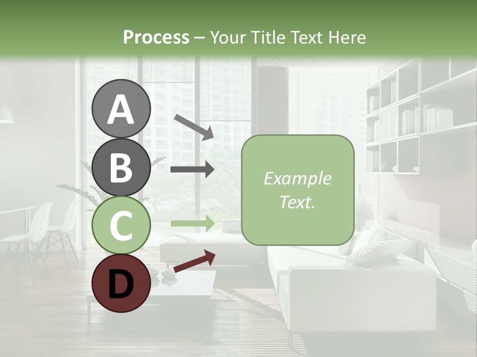 Living Room Propriet Dentro PowerPoint Template