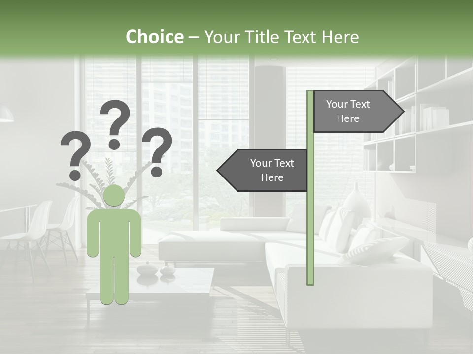 Living Room Propriet Dentro PowerPoint Template