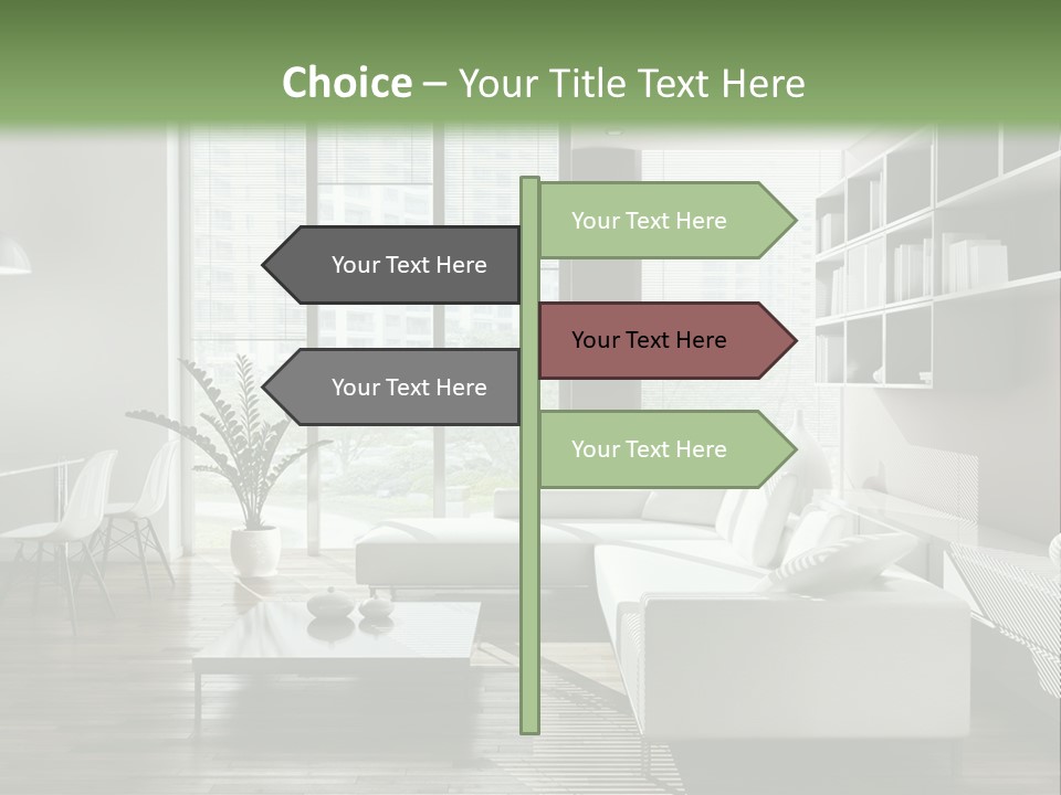Living Room Propriet Dentro PowerPoint Template