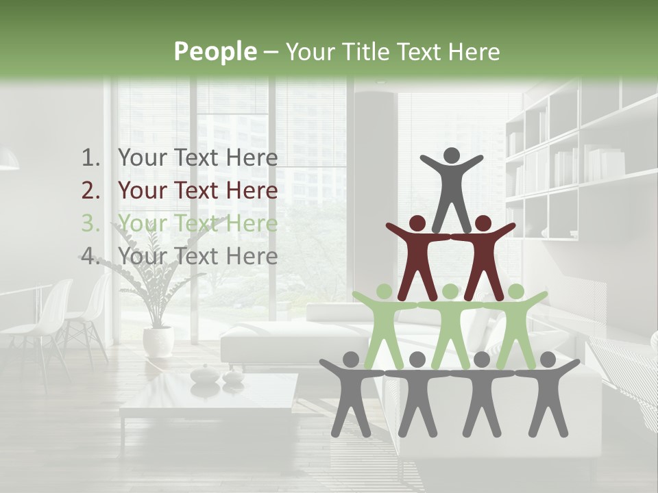 Living Room Propriet Dentro PowerPoint Template