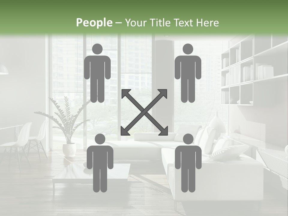 Living Room Propriet Dentro PowerPoint Template