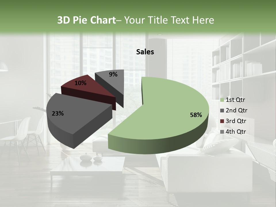 Living Room Propriet Dentro PowerPoint Template
