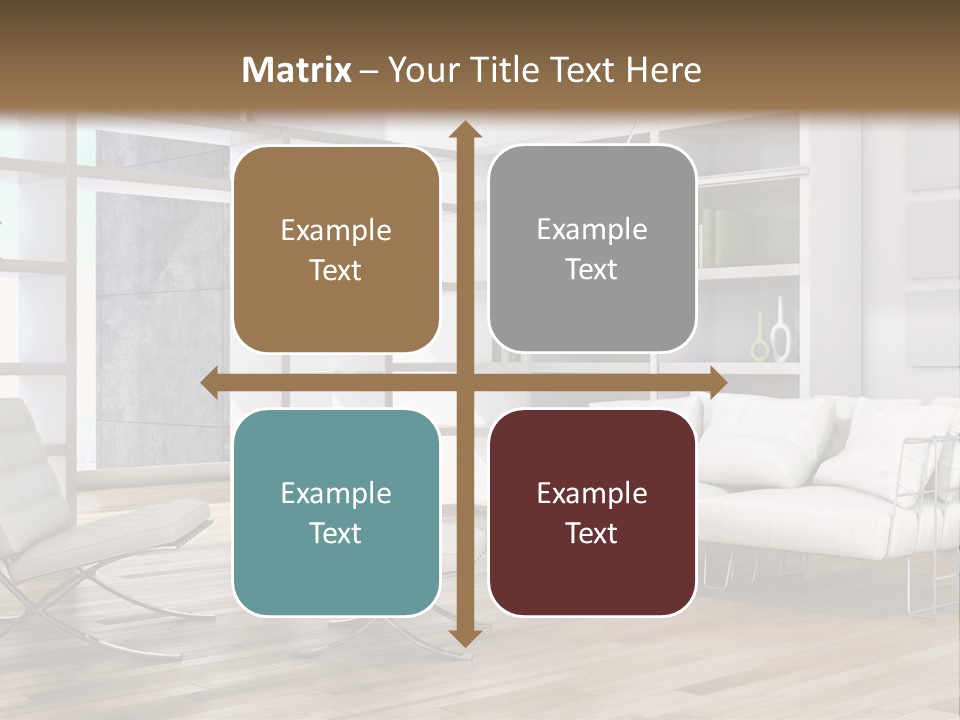 Eleganza Scala Dentro PowerPoint Template