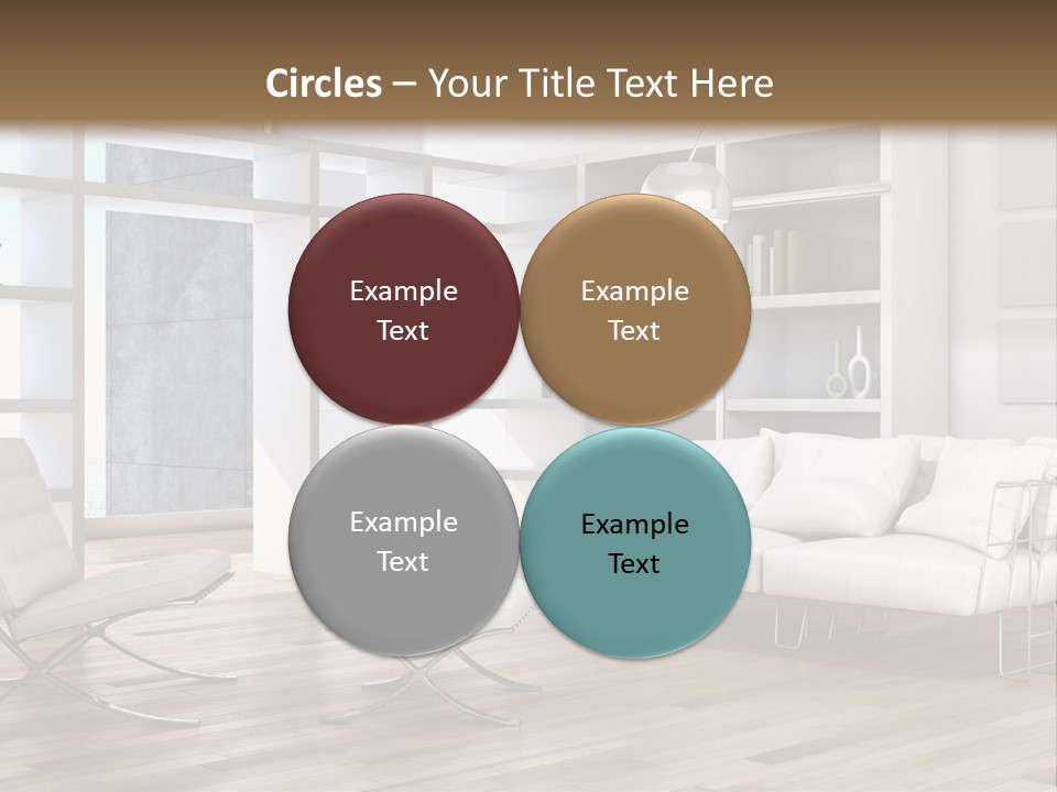 Eleganza Scala Dentro PowerPoint Template