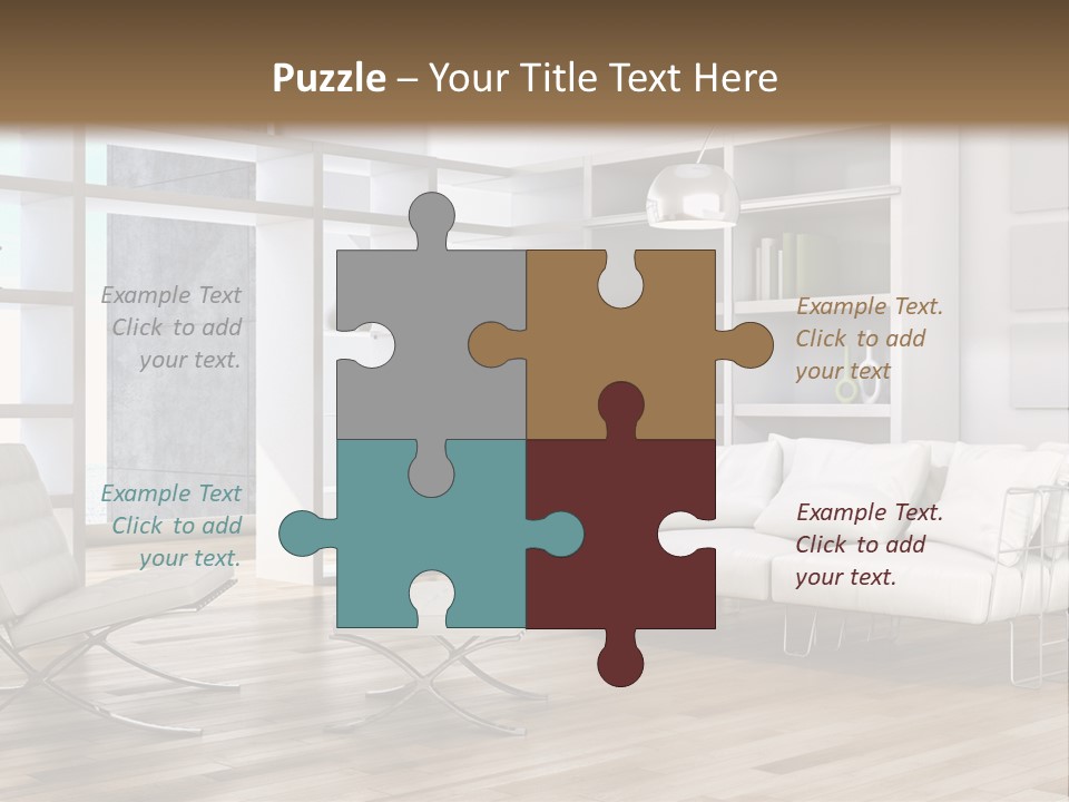 Eleganza Scala Dentro PowerPoint Template