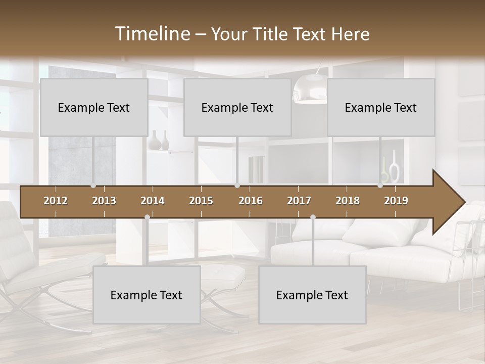 Eleganza Scala Dentro PowerPoint Template