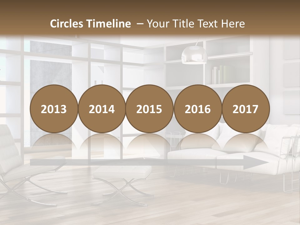 Eleganza Scala Dentro PowerPoint Template