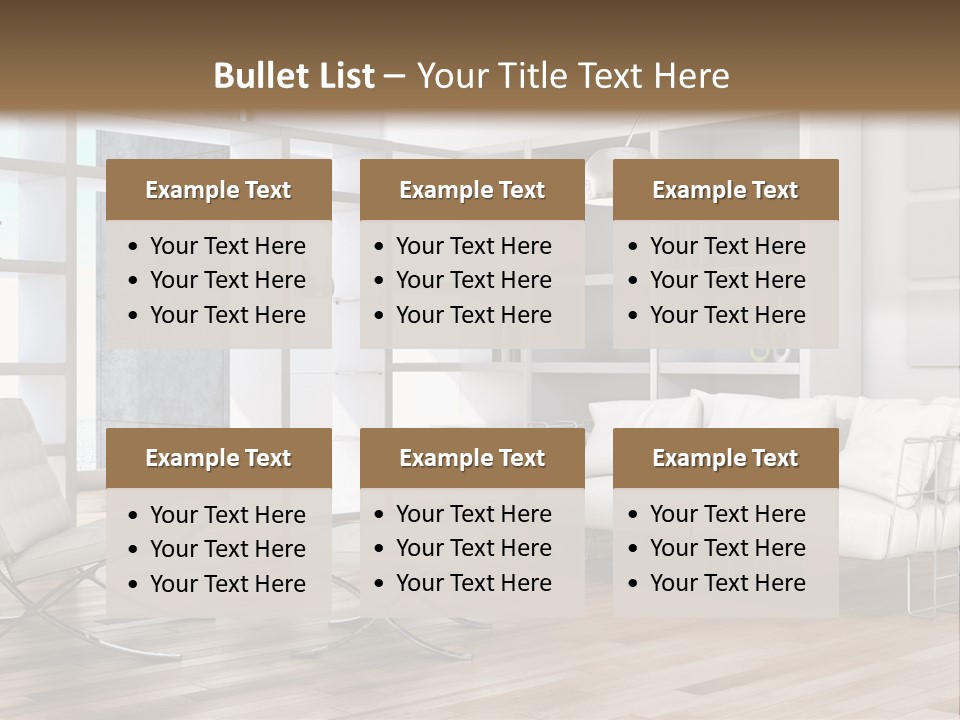 Eleganza Scala Dentro PowerPoint Template