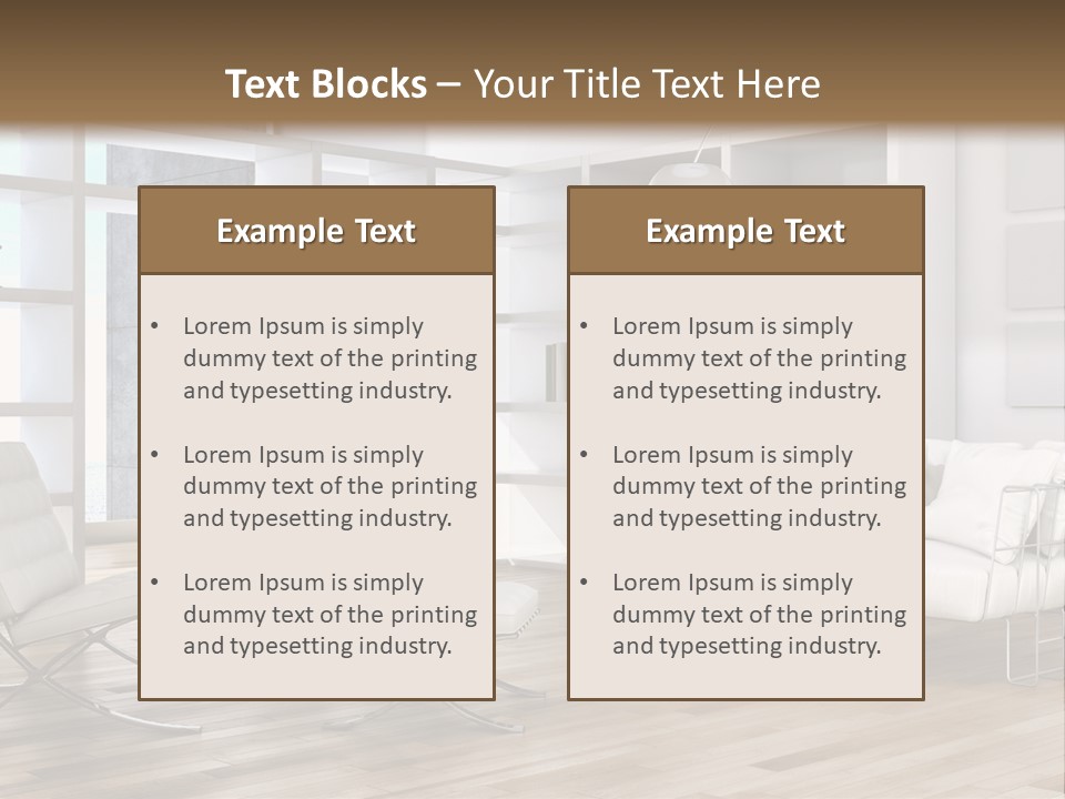 Eleganza Scala Dentro PowerPoint Template