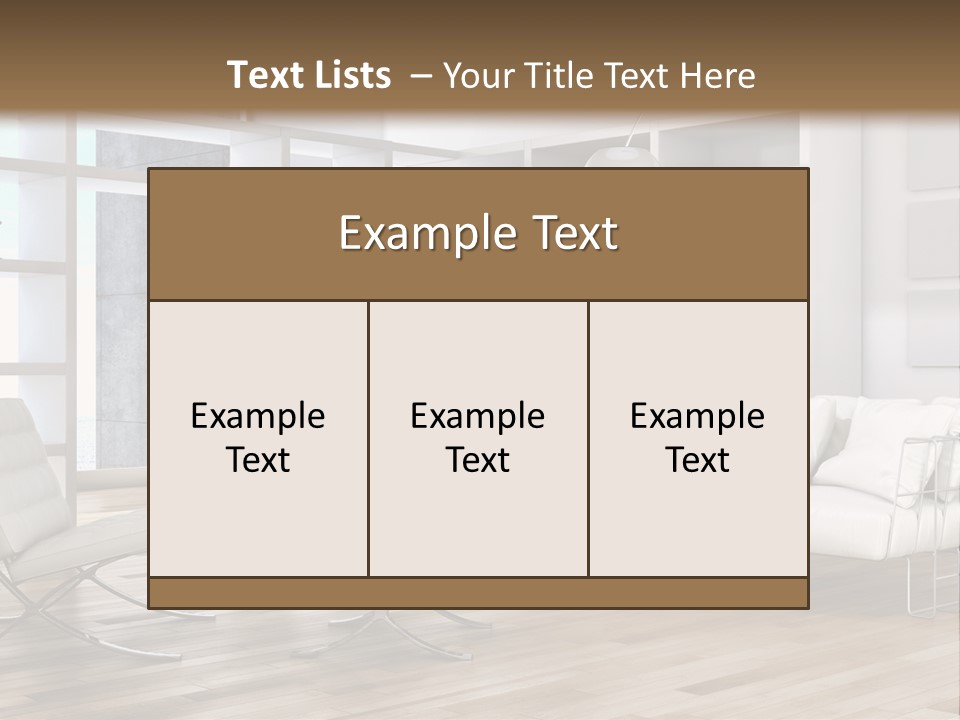 Eleganza Scala Dentro PowerPoint Template