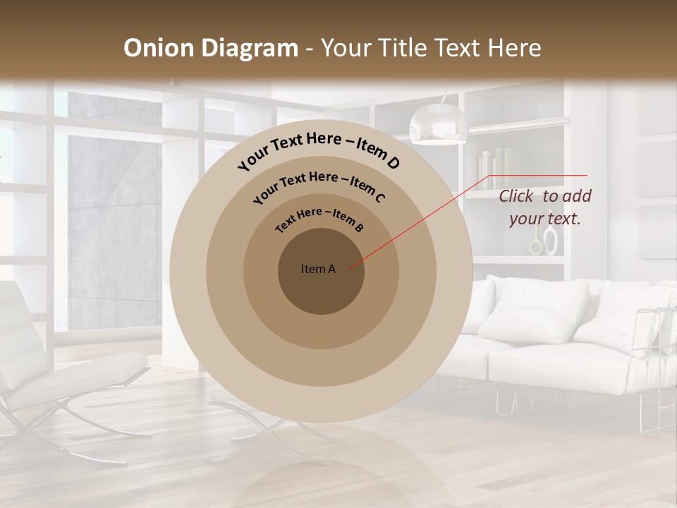 Eleganza Scala Dentro PowerPoint Template