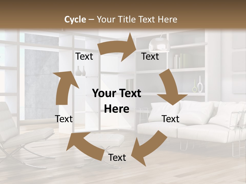 Eleganza Scala Dentro PowerPoint Template