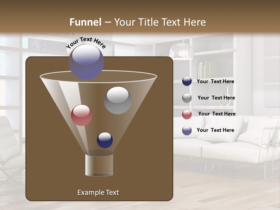 Eleganza Scala Dentro PowerPoint Template