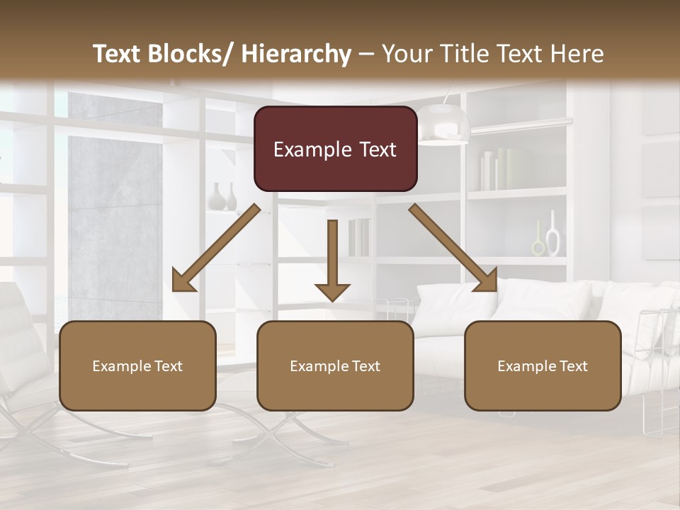 Eleganza Scala Dentro PowerPoint Template
