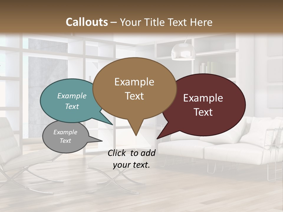 Eleganza Scala Dentro PowerPoint Template