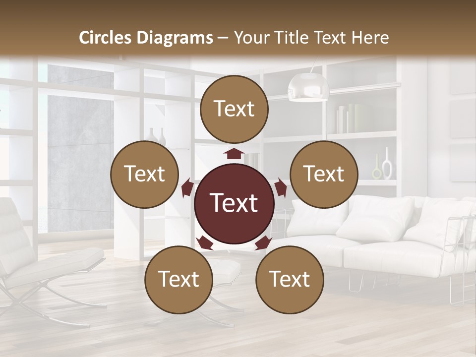Eleganza Scala Dentro PowerPoint Template