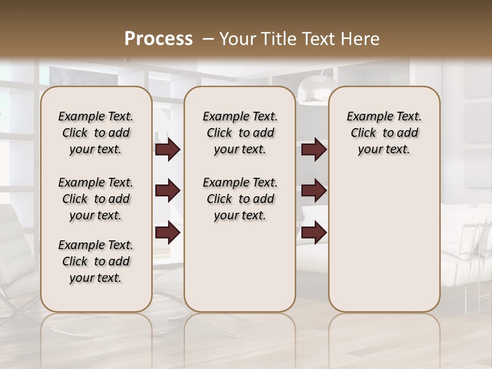 Eleganza Scala Dentro PowerPoint Template
