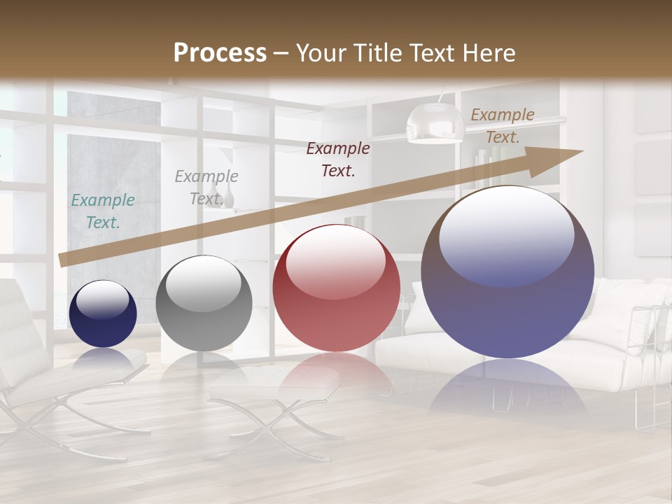 Eleganza Scala Dentro PowerPoint Template