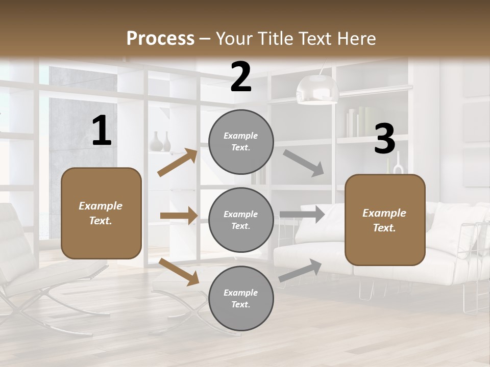 Eleganza Scala Dentro PowerPoint Template