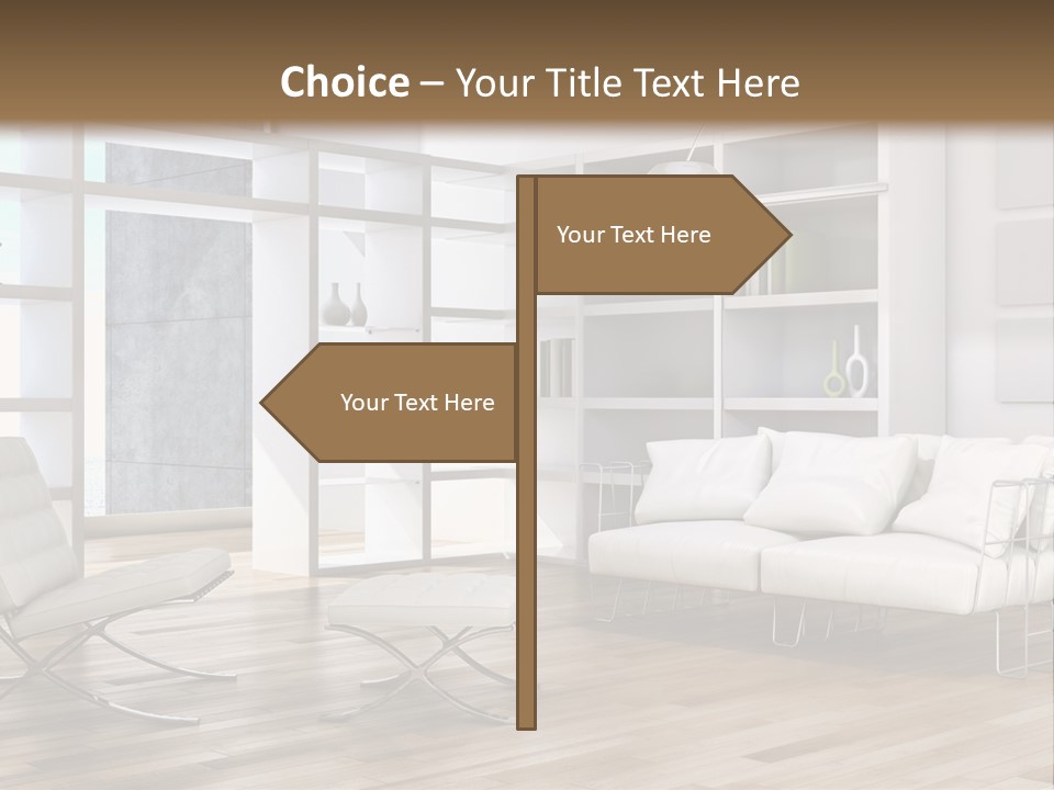 Eleganza Scala Dentro PowerPoint Template