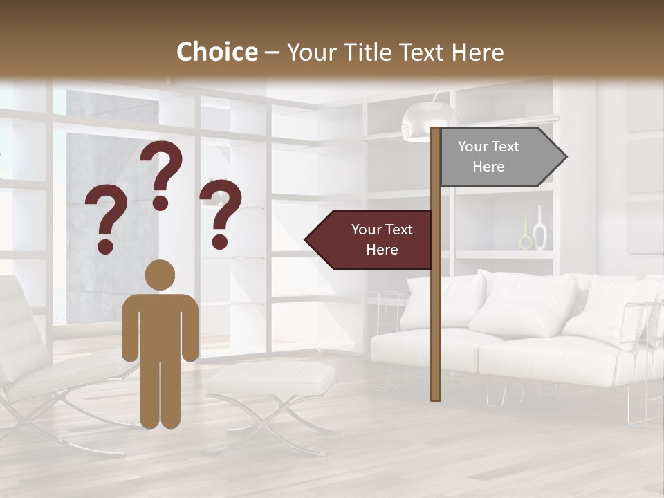 Eleganza Scala Dentro PowerPoint Template