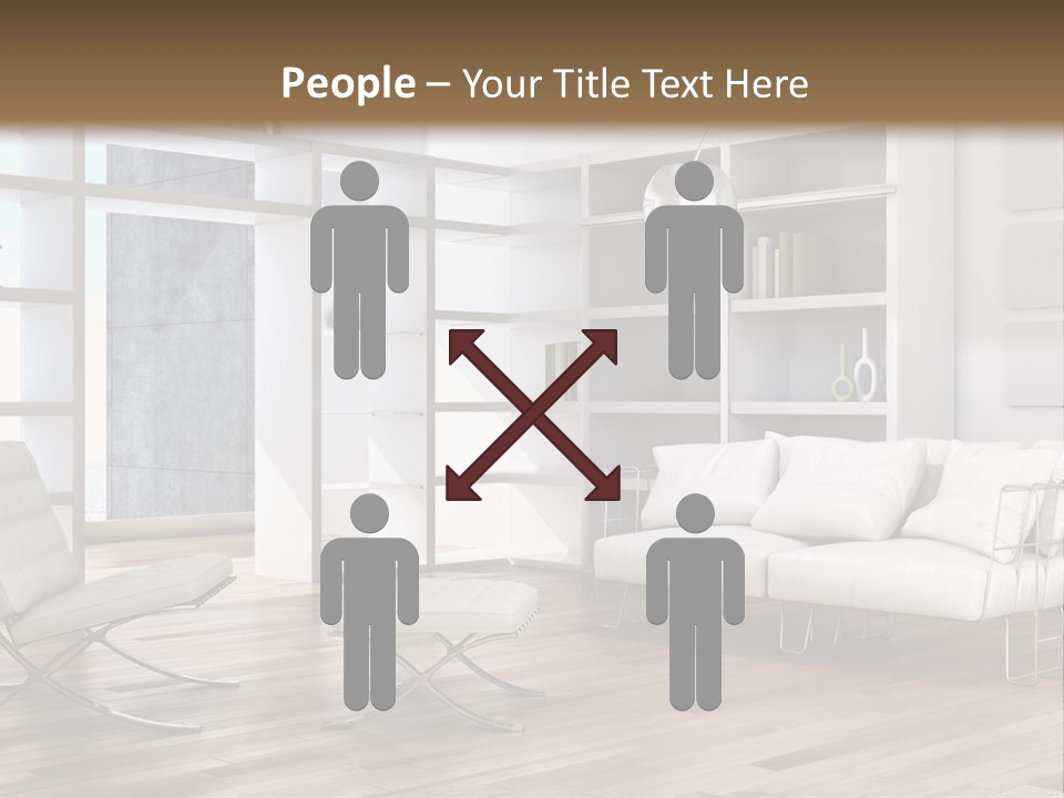 Eleganza Scala Dentro PowerPoint Template