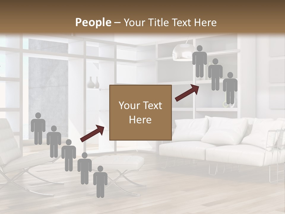 Eleganza Scala Dentro PowerPoint Template
