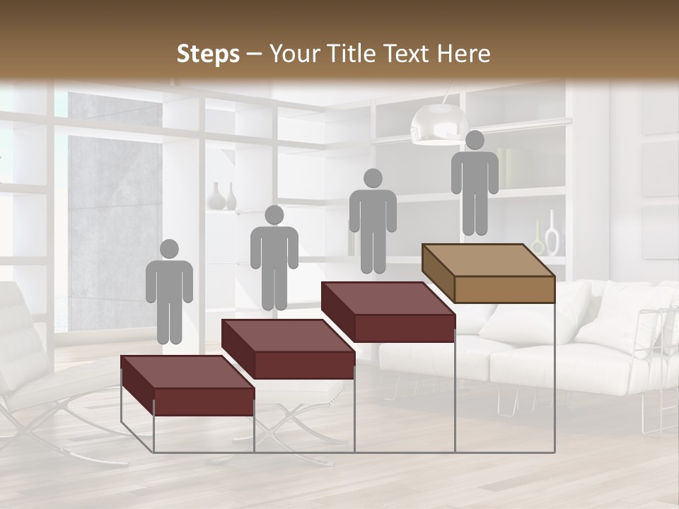 Eleganza Scala Dentro PowerPoint Template