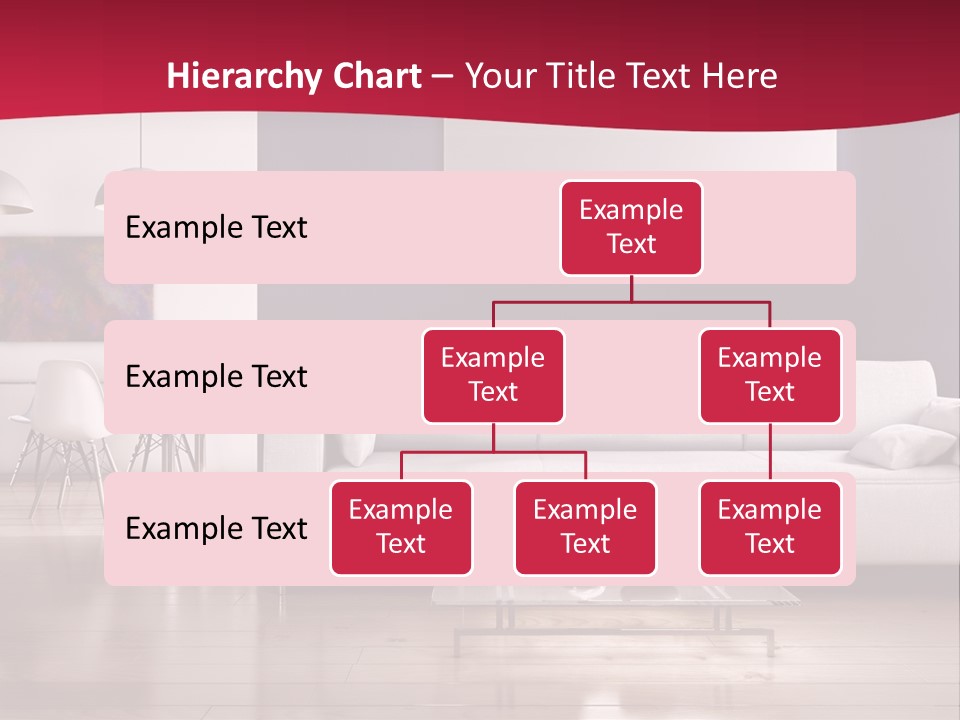 Tappeto Living Room Architettura PowerPoint Template