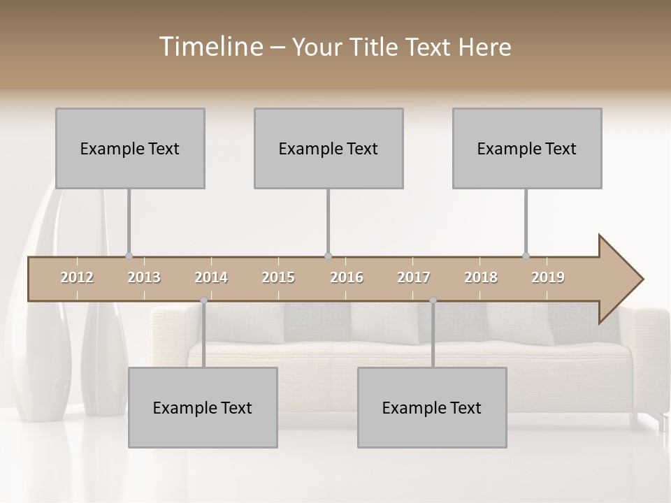 Legna Accogliente Stanza PowerPoint Template