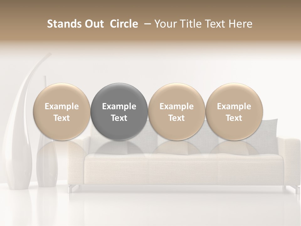Legna Accogliente Stanza PowerPoint Template