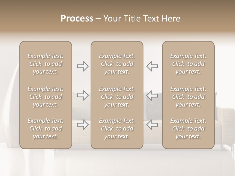 Legna Accogliente Stanza PowerPoint Template