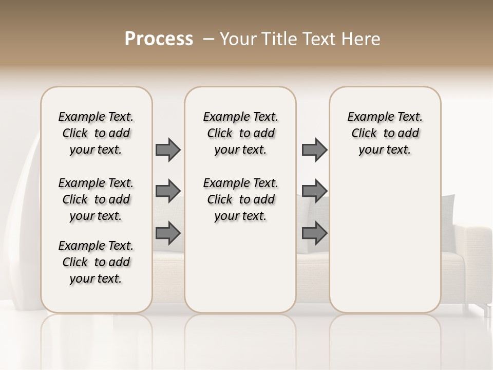 Legna Accogliente Stanza PowerPoint Template
