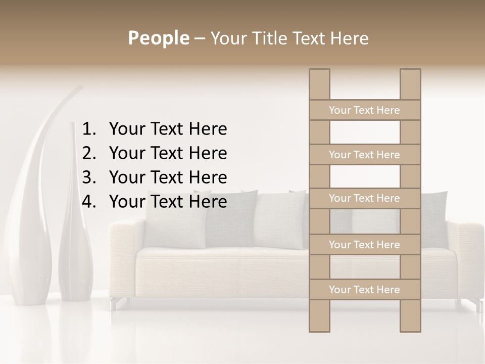 Legna Accogliente Stanza PowerPoint Template