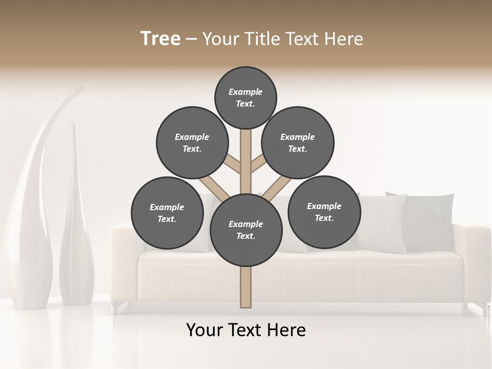 Legna Accogliente Stanza PowerPoint Template