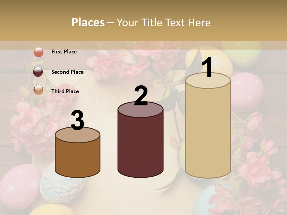 Egg Spring Copy Space PowerPoint Template
